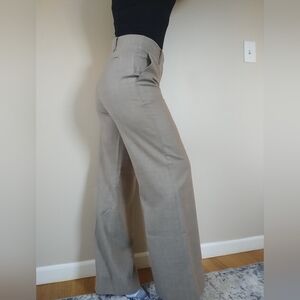 Oscar de la Renta Tan Trousers